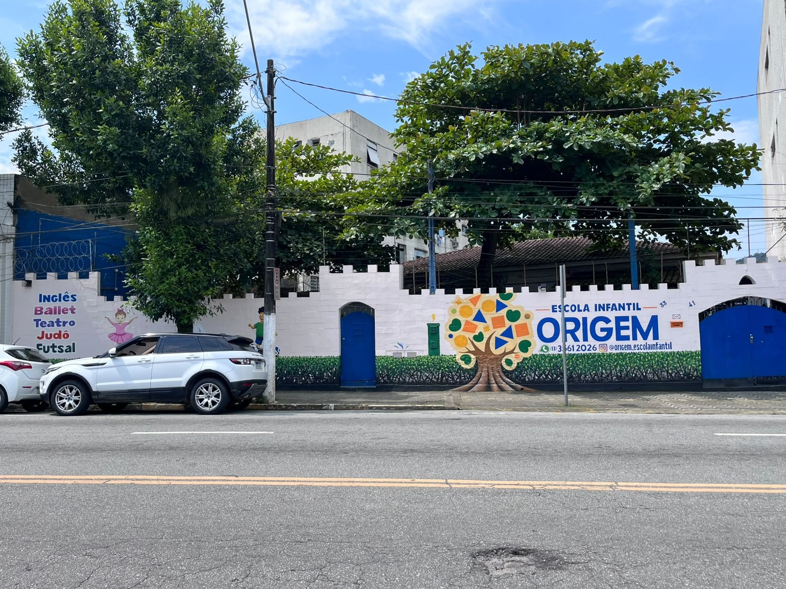 Fachada da Escola Origem